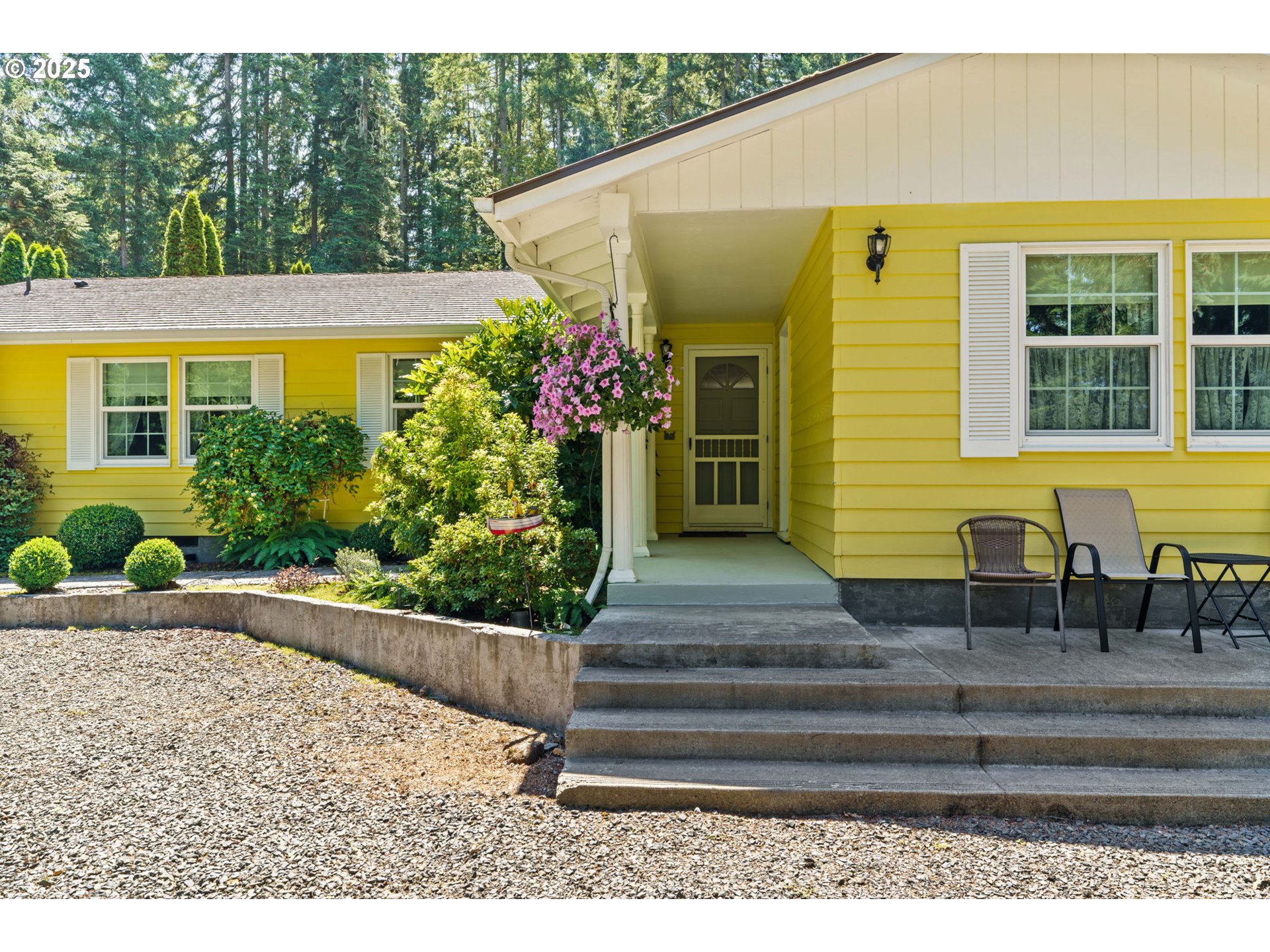 38754 Place Road Fall Creek, OR 97438 - Photo 3 of 48 a view of a house with a patio
