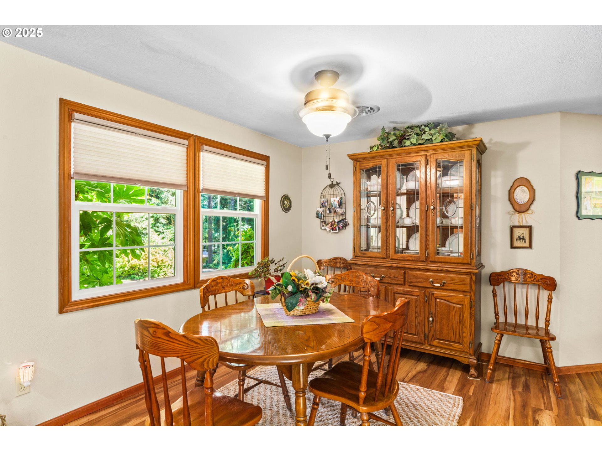 38754 Place Road Fall Creek, OR 97438 - Photo 9 of 48 a view of a dining room with furniture and chandelier