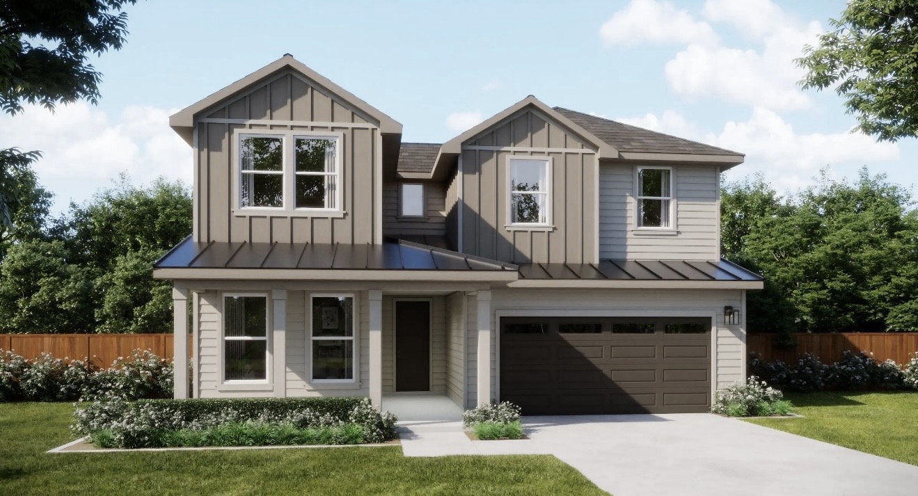 151 Prodigal Way Kyle, TX 78640 - Photo 1 of 1 a front view of a house with a yard