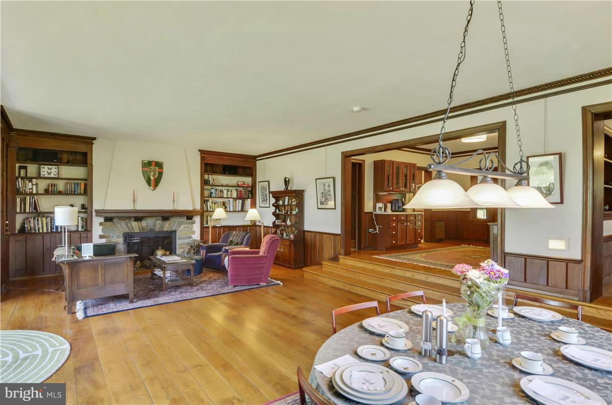 18505 Crossview Road Boyds, MD 20841 - Photo 7 of 30 a living room with furniture and a fireplace