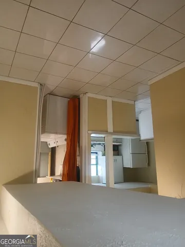 a view of a house with a garage