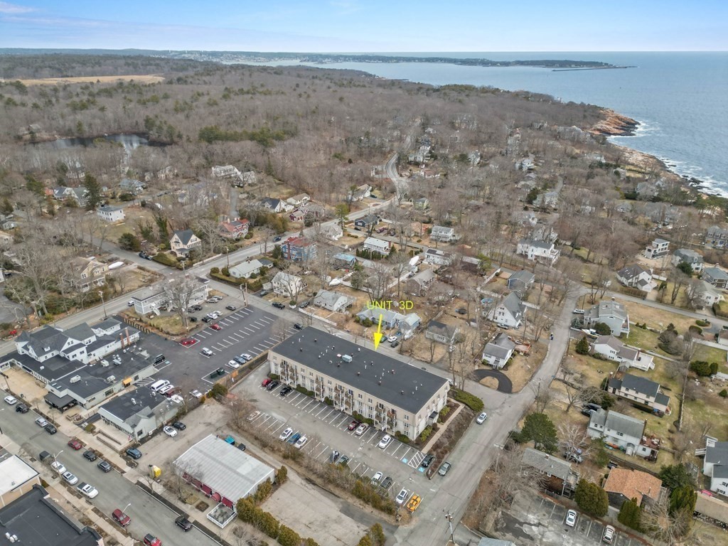 2 Ocean Avenue, Unit 3D Gloucester, MA 01930 - Photo 24 of 30 an aerial view of residential building and parking space