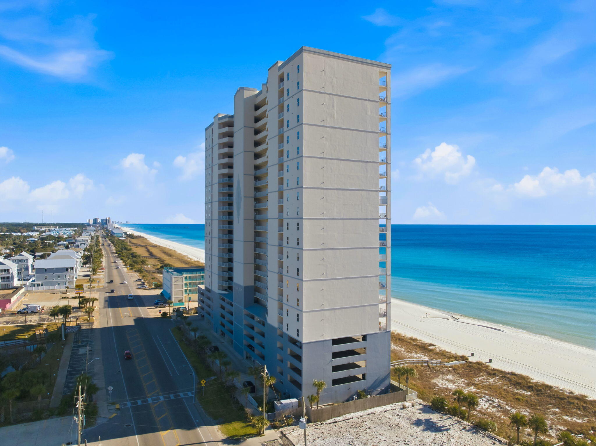 14415 Front Beach Road, Unit 1305 Panama City Beach, FL 32413 - Photo 3 of 47 a view of building with ocean view