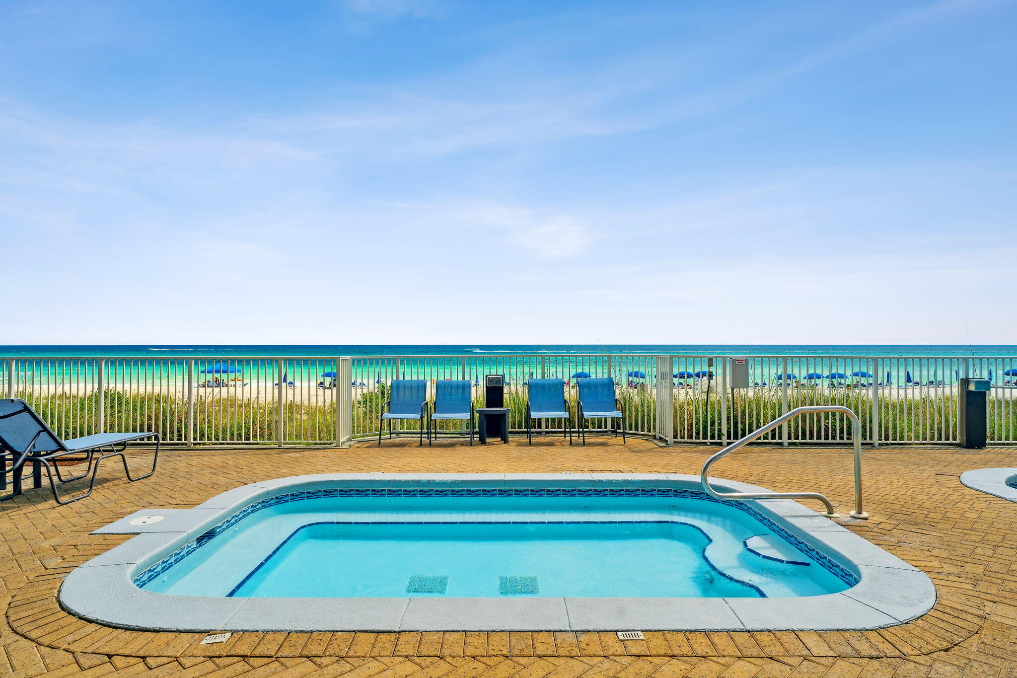 14415 Front Beach Road, Unit 1305 Panama City Beach, FL 32413 - Photo 42 of 47 swimming pool view with a outdoor seating