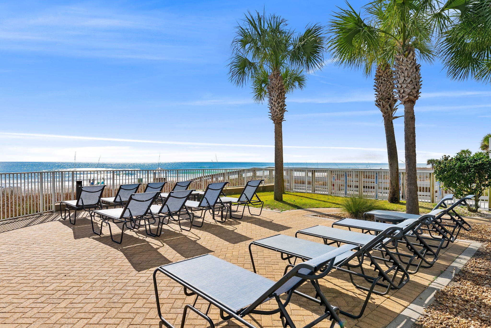 14415 Front Beach Road, Unit 1305 Panama City Beach, FL 32413 - Photo 44 of 47 an outdoor space with patio furniture