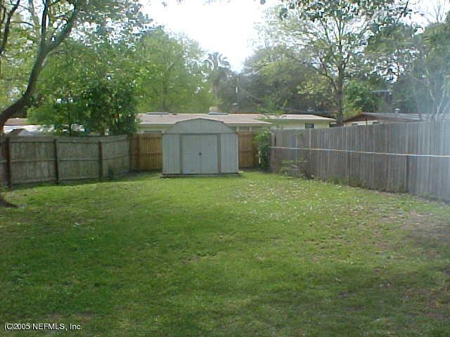 428 Sigsbee Road Orange Park, FL 32073 - Photo 18 of 18 Backyard has Shed
