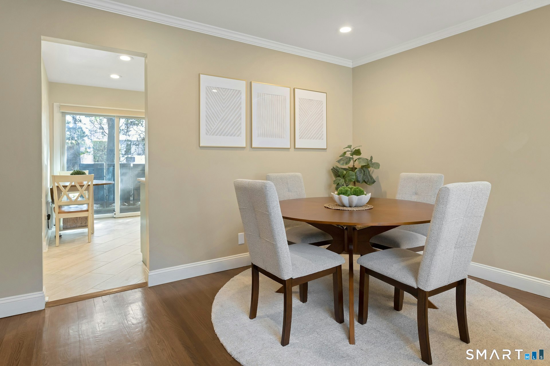 30 Maple Tree Avenue, Unit B Stamford, CT 06906 - Photo 8 of 27 Dining area sits outside of the kitchen