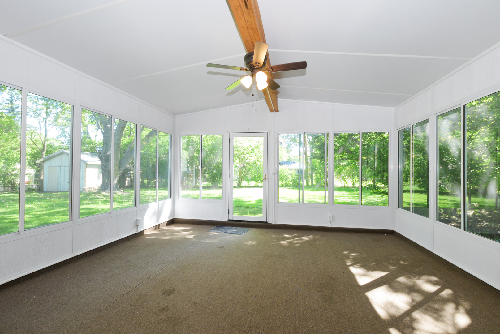 433 Hackberry Road Frankfort, IL 60423 - Photo 22 of 27 a view of room with window and a ceiling fan