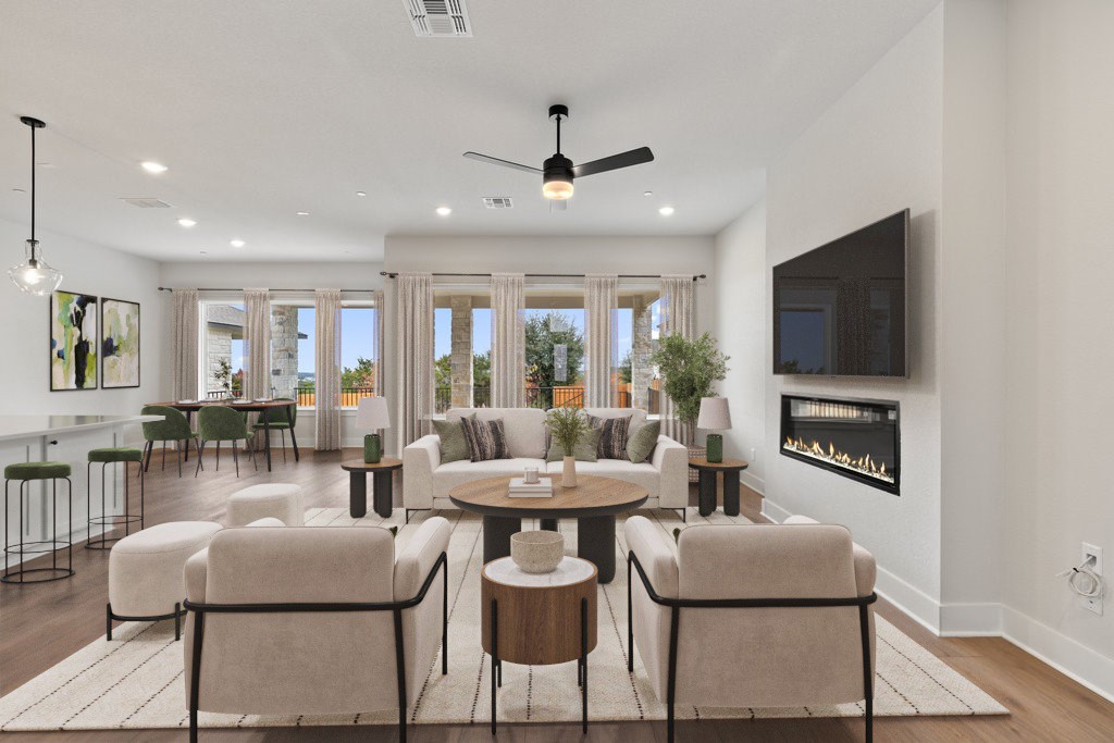 6313 Leftwich Cove Austin, TX 78738 - Photo 2 of 39 Virtually staged living room