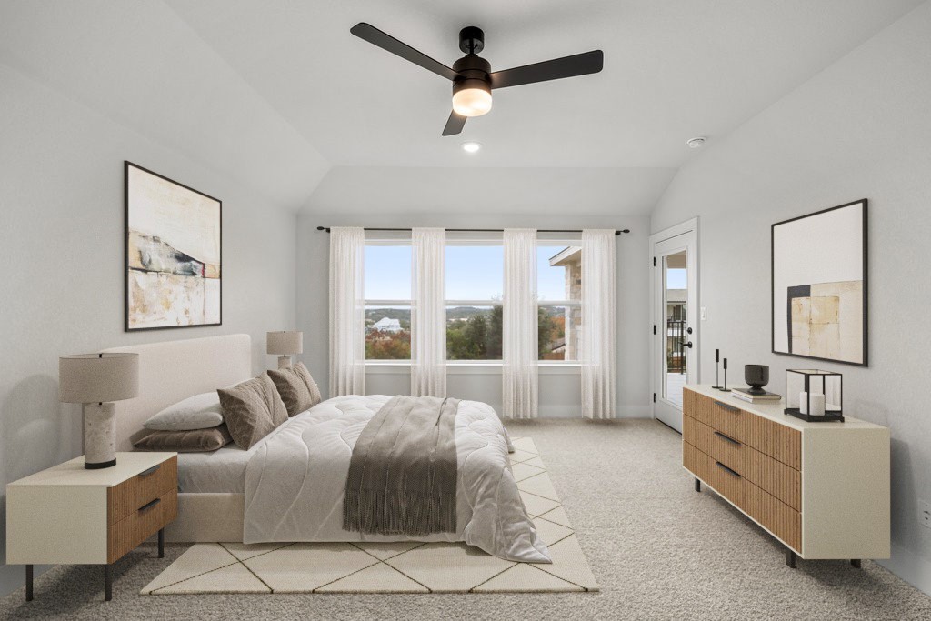 6313 Leftwich Cove Austin, TX 78738 - Photo 3 of 39 Virtually staged primary bedroom