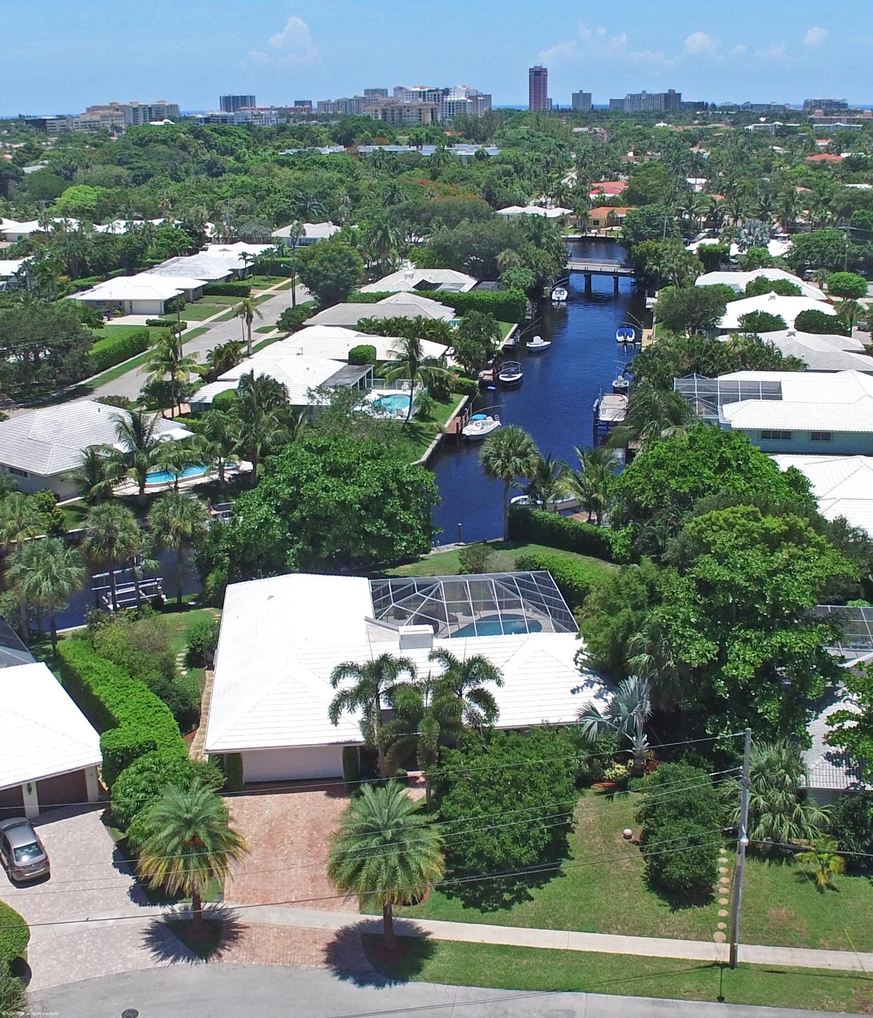 1216 Mulberry Way Boca Raton, FL 33486 - Photo 7 of 38 FRONT DRONE VIEW E