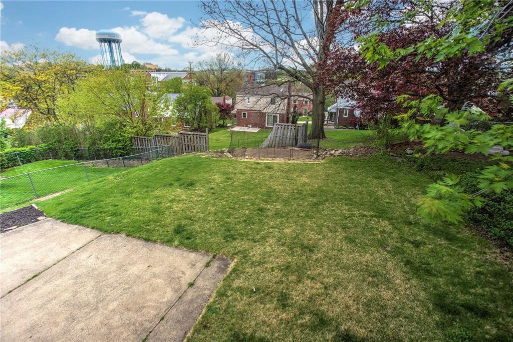113 Leon Road Green Tree, PA 15220 - Photo 19 of 23 Lush backyard is great for gardening.