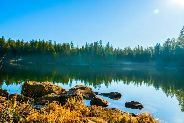 a lake view with a lake view