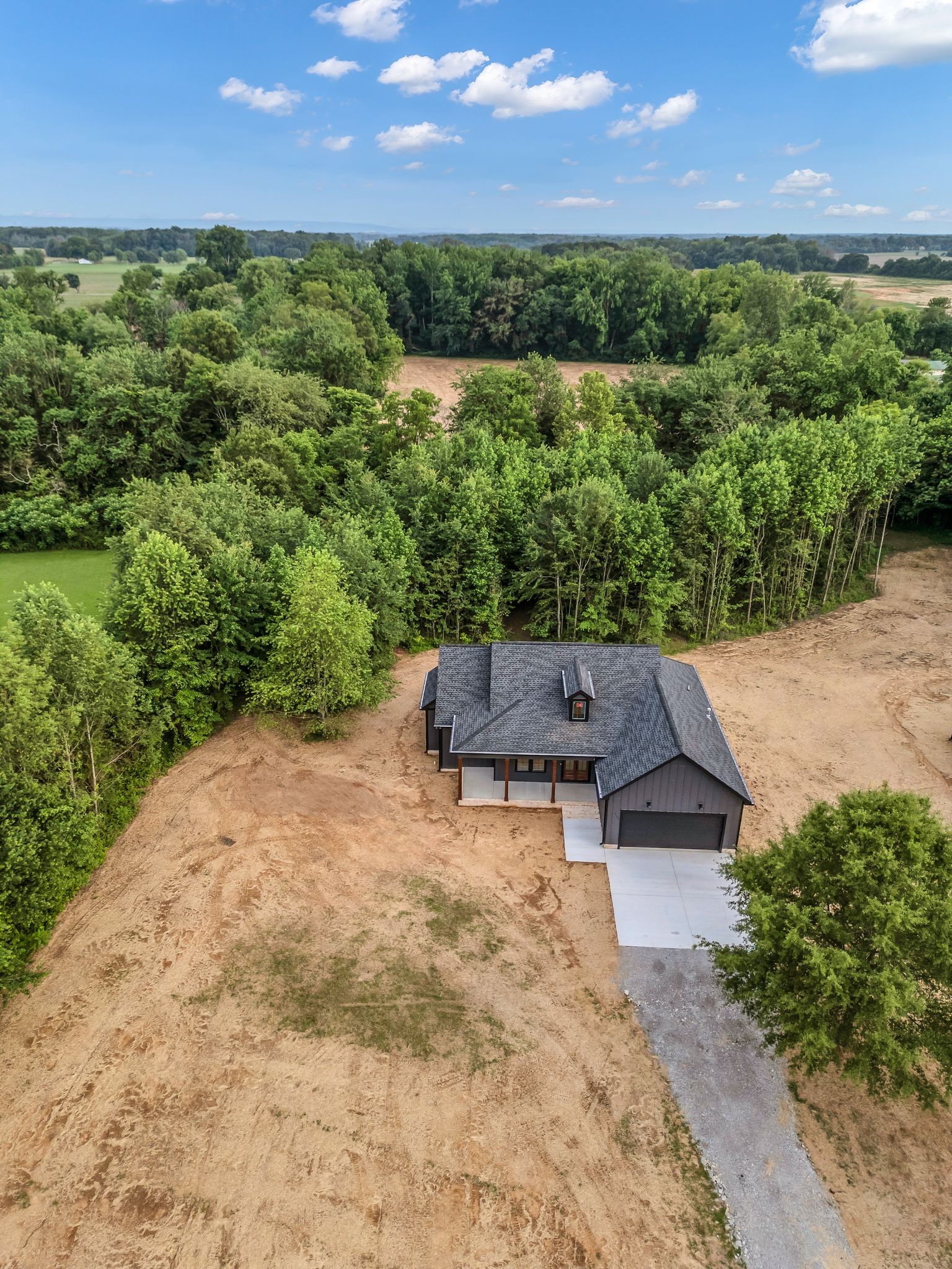 4106 Asbury Road Manchester, TN 37355 - Photo 50 of 58 an aerial view of a house with a yard