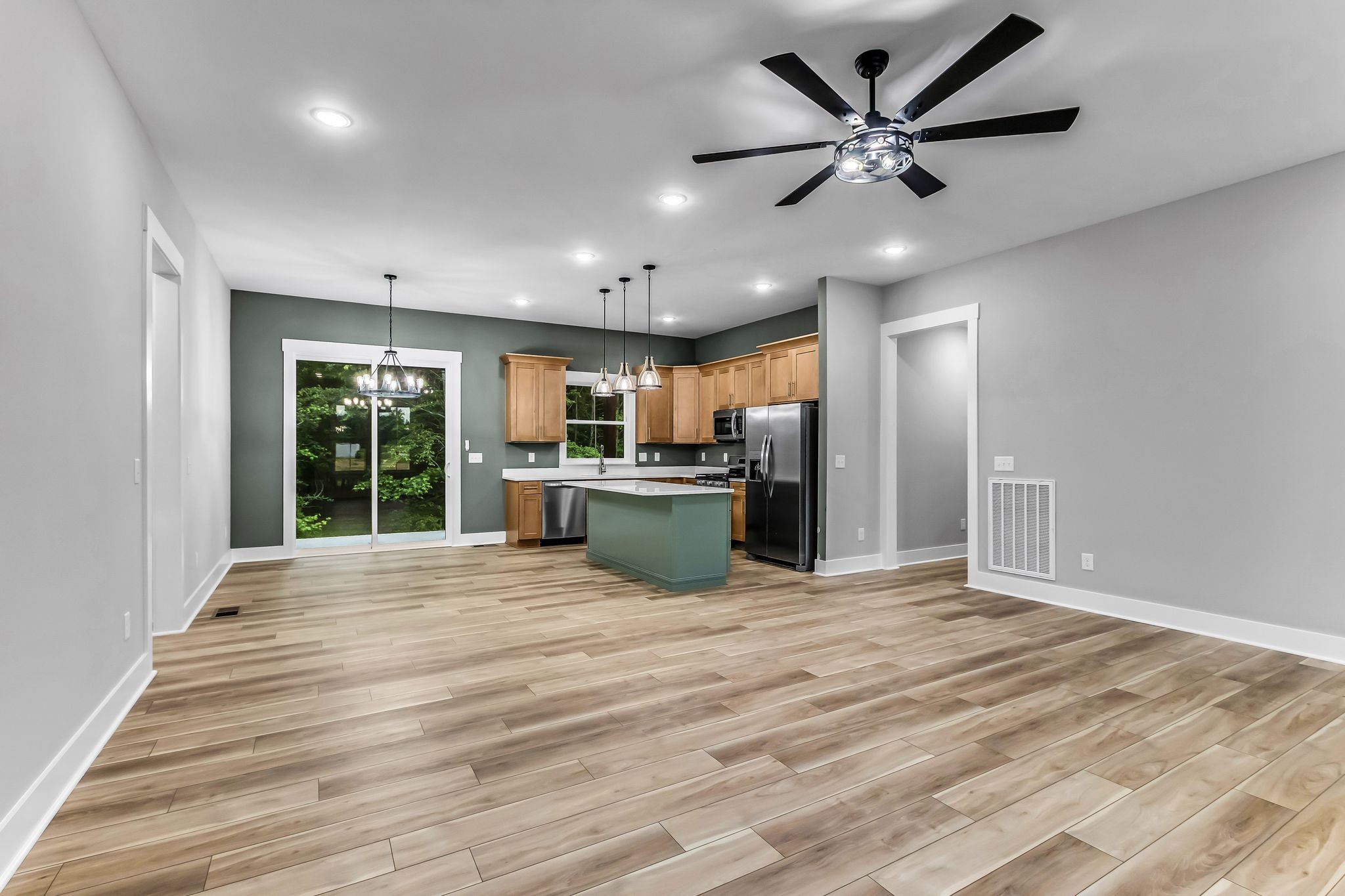 4106 Asbury Road Manchester, TN 37355 - Photo 8 of 58 a view of an empty room with a kitchen