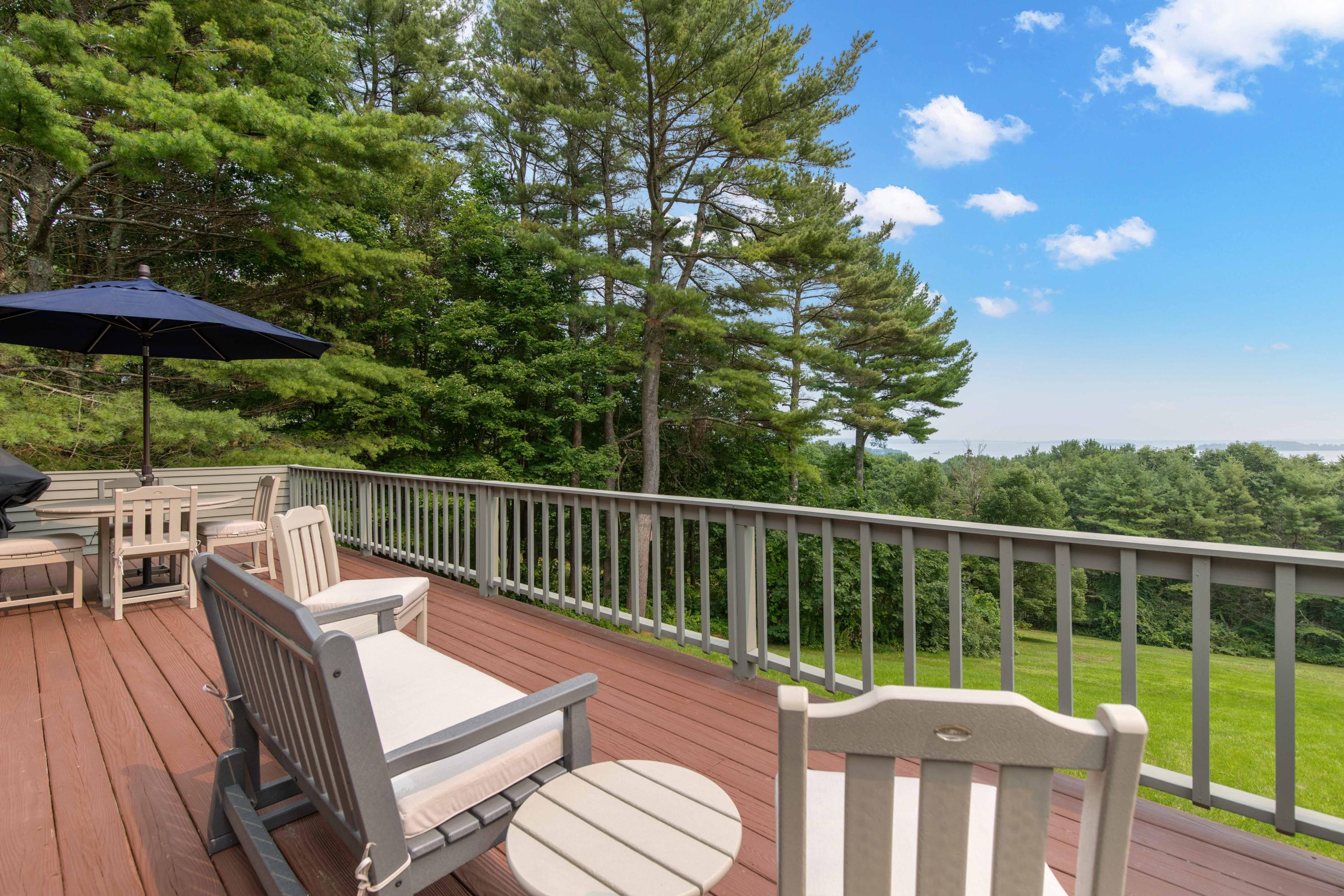 71 Schooner Ridge Road Cumberland Foreside, ME 04110 - Photo 21 of 57 Deck off Dining Room
