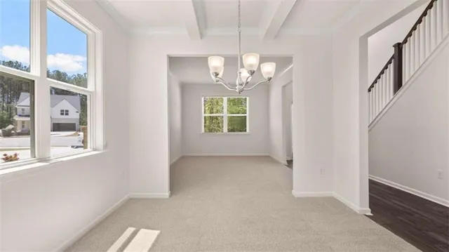 en view interior of the house