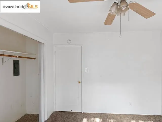 a view of a hallway with a elevator