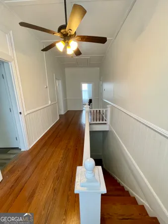 a view of a porch with a yard