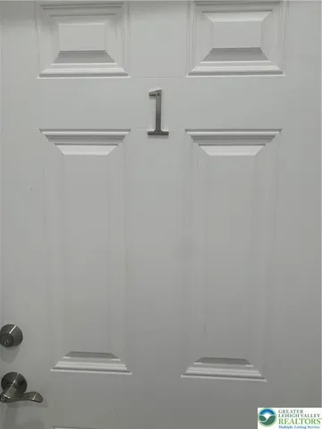 a bathroom with a window