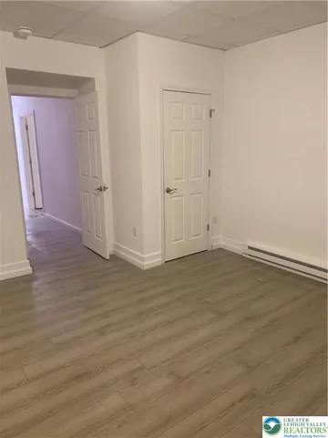 wooden floor in an empty room