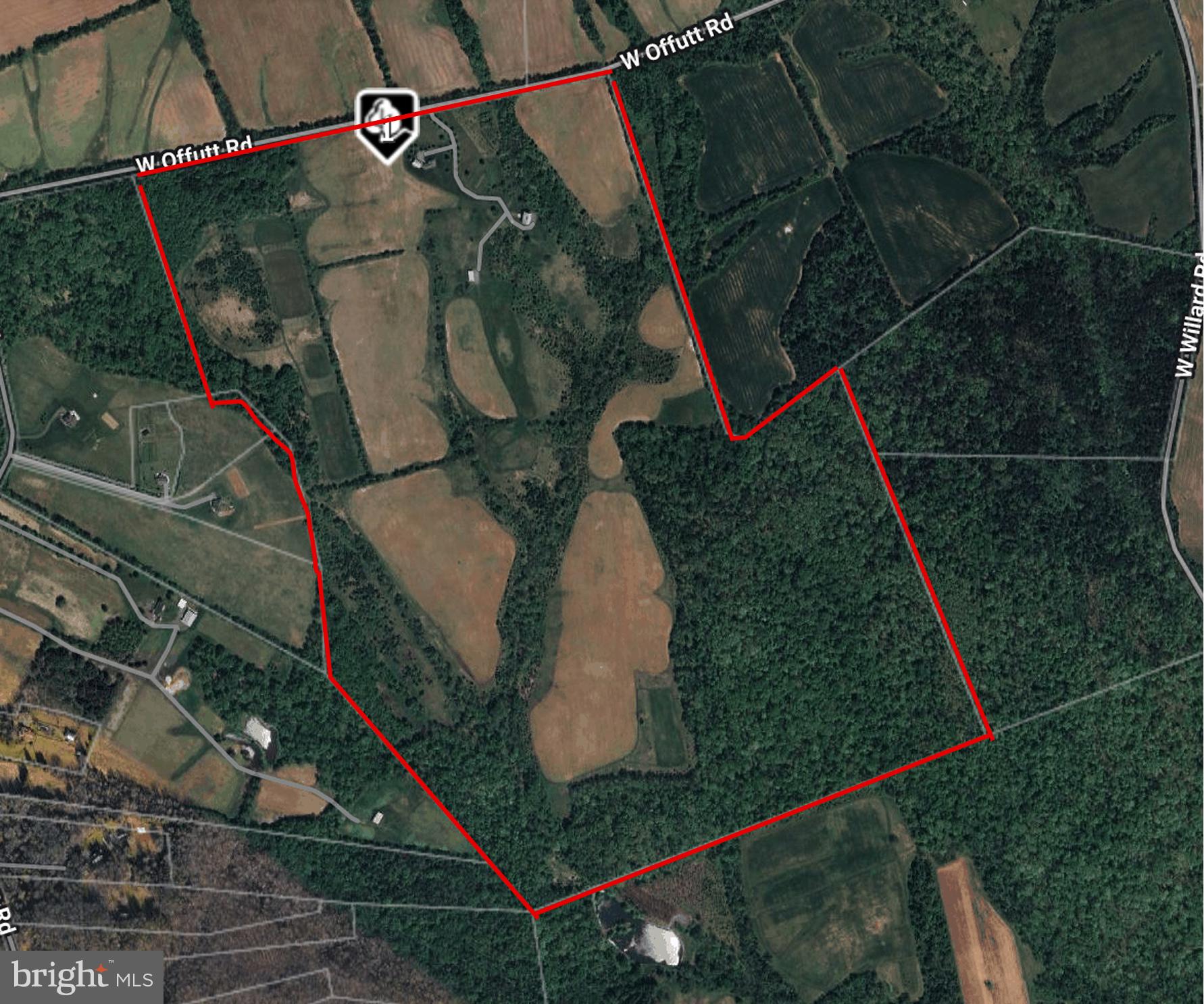 21100 West Offutt Road Poolesville, MD 20837 - Photo 55 of 58 Property boundary map