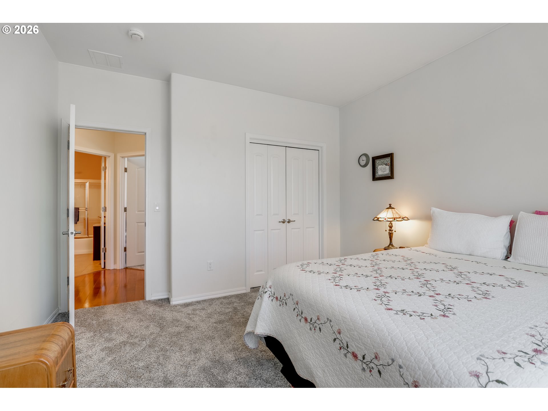1901 Golden Way The Dalles, OR 97058 - Photo 6 of 48 a bedroom with a bed and a night stand
