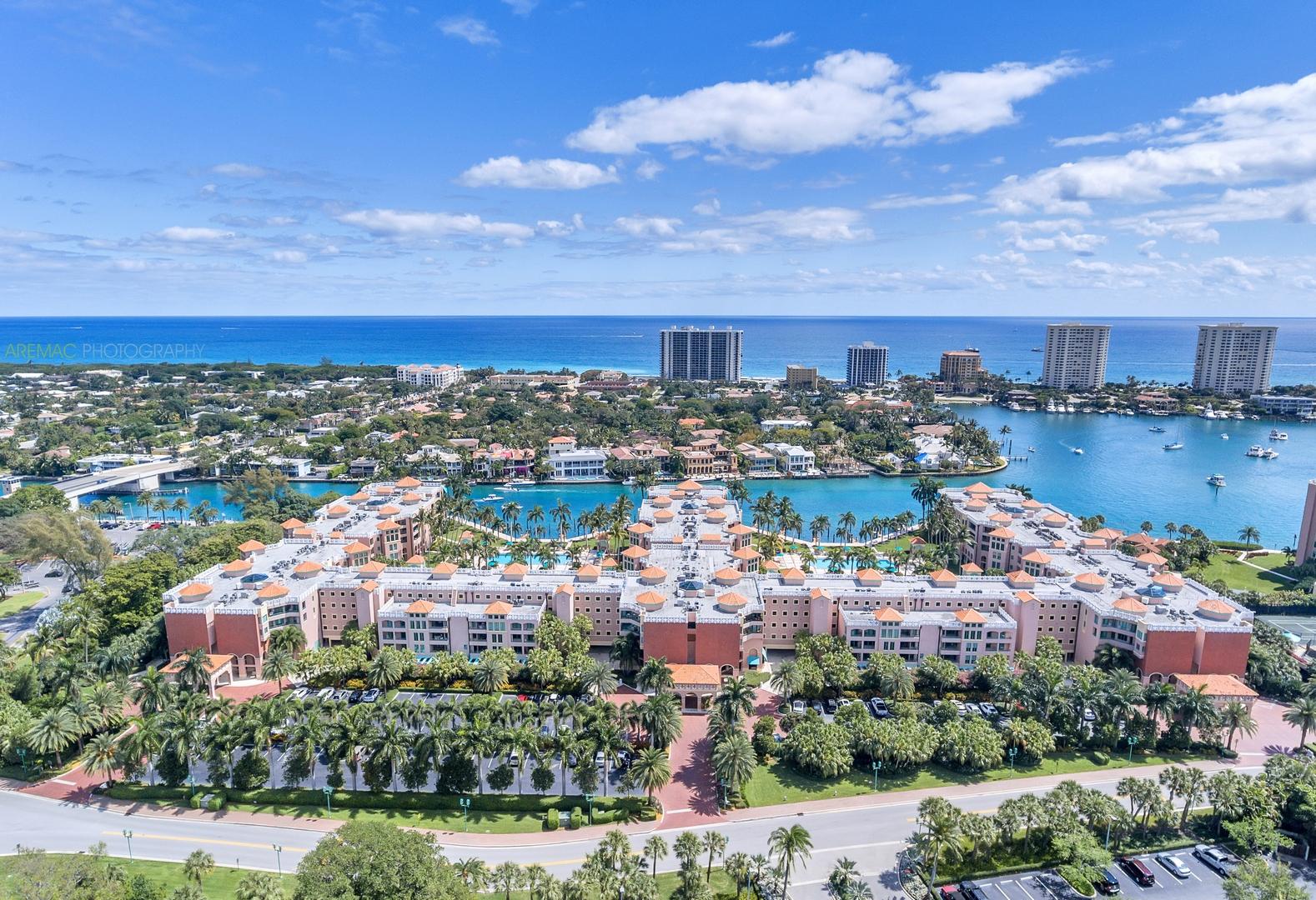 120 Southeast 5th Avenue, Unit 131 Boca Raton, FL 33432 - Photo 30 of 43 Aerial View of Mizner Court