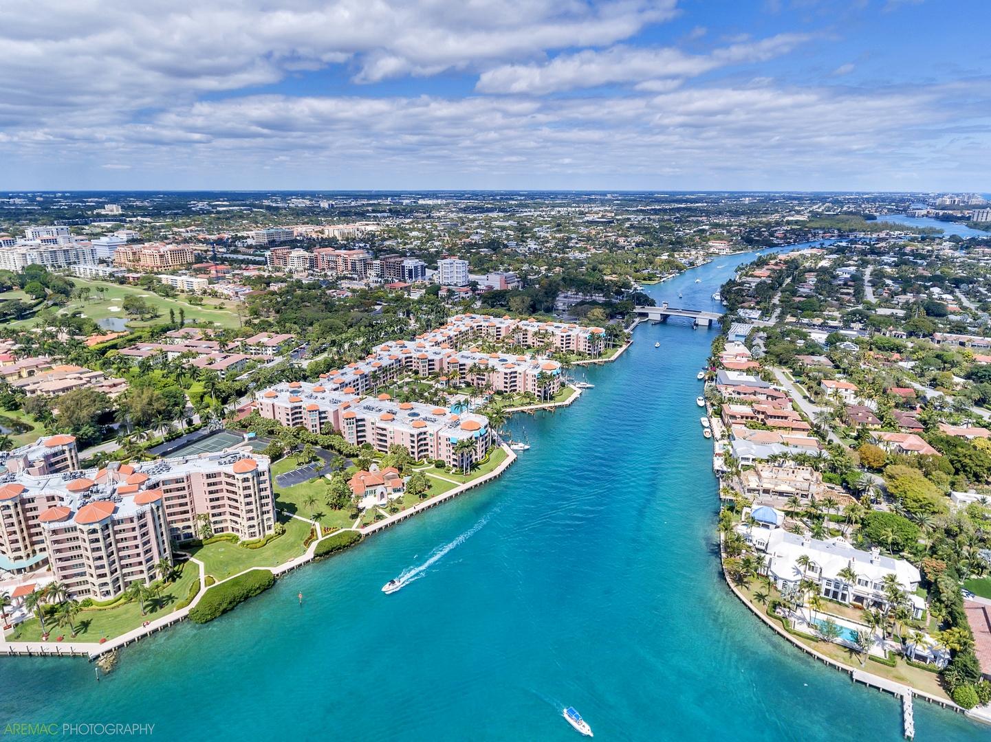 120 Southeast 5th Avenue, Unit 131 Boca Raton, FL 33432 - Photo 34 of 43 North View of Intracoastal Waterway