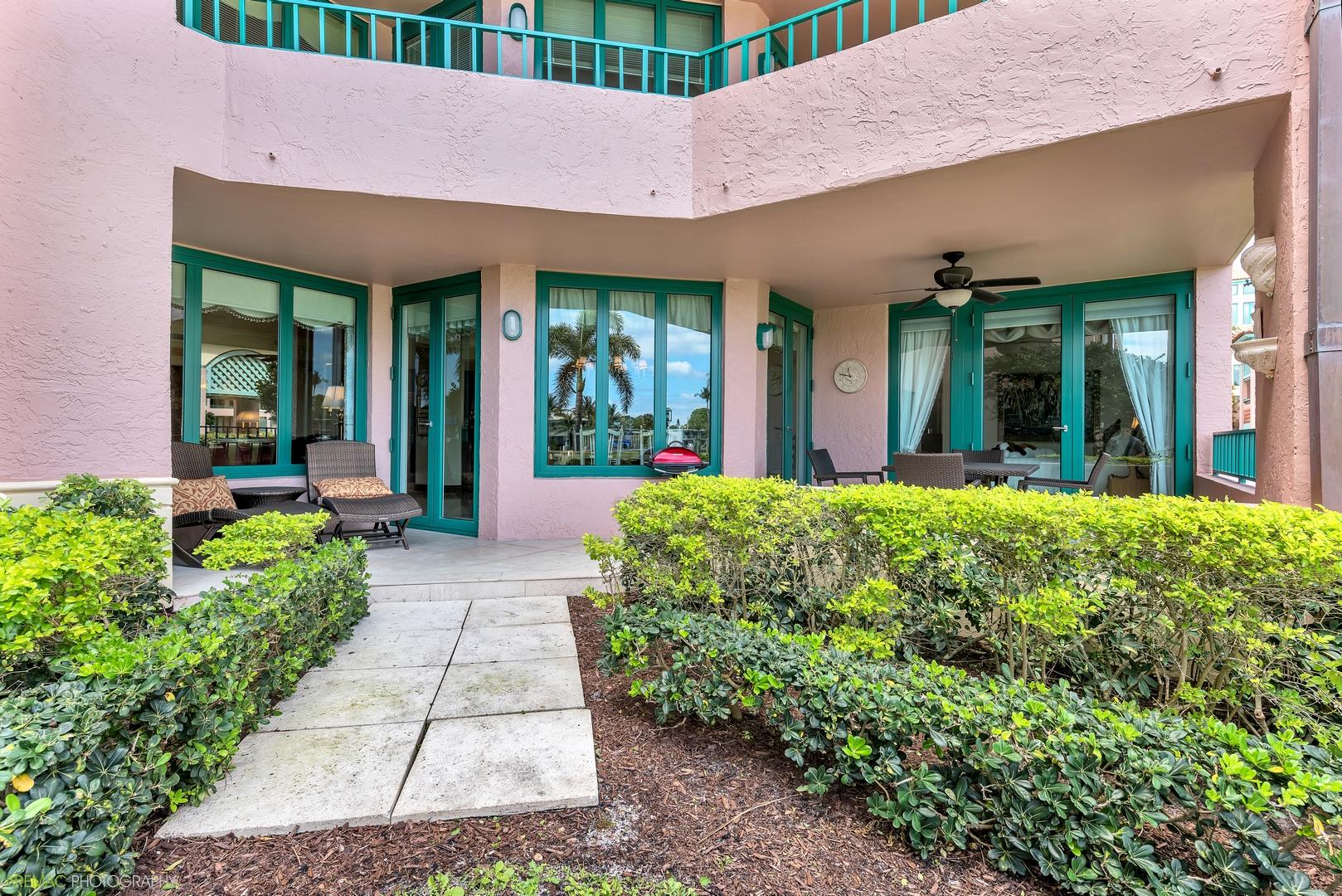 120 Southeast 5th Avenue, Unit 131 Boca Raton, FL 33432 - Photo 36 of 43 Back Patio View