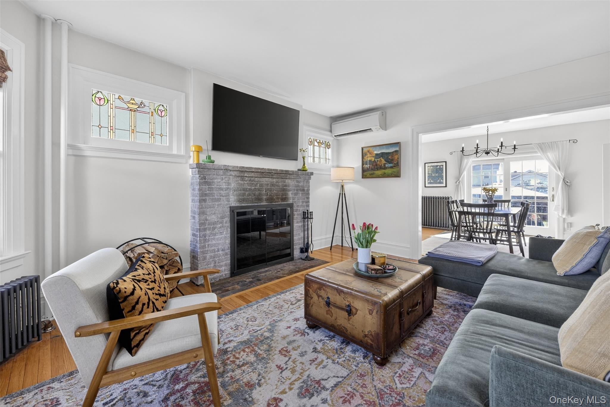 4 Spaulding Place Ossining, NY 10562 - Photo 8 of 43 a living room with furniture and a fireplace