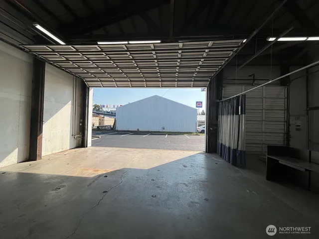 a view of storage and utility room