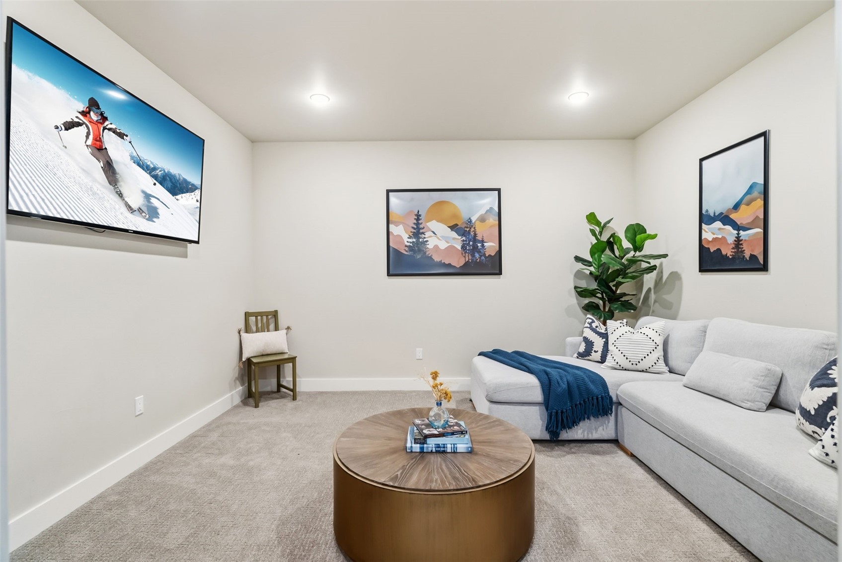 283 McKay Road Silverthorne, CO 80498 - Photo 19 of 47 Lower level rec room