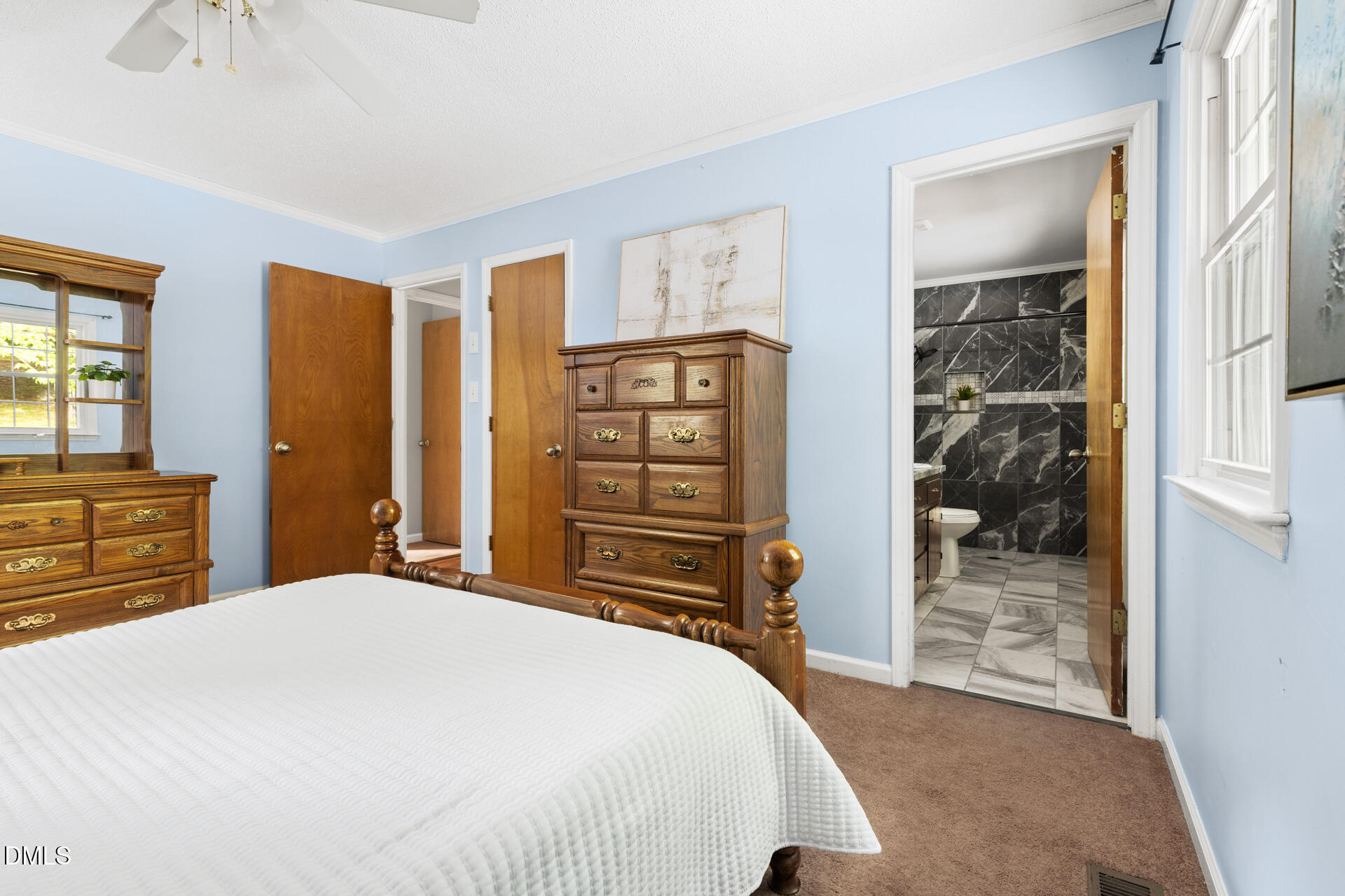 1322 Palmers Grove Church Road Hillsborough, NC 27278 - Photo 20 of 36 a bedroom with a bed and a closet