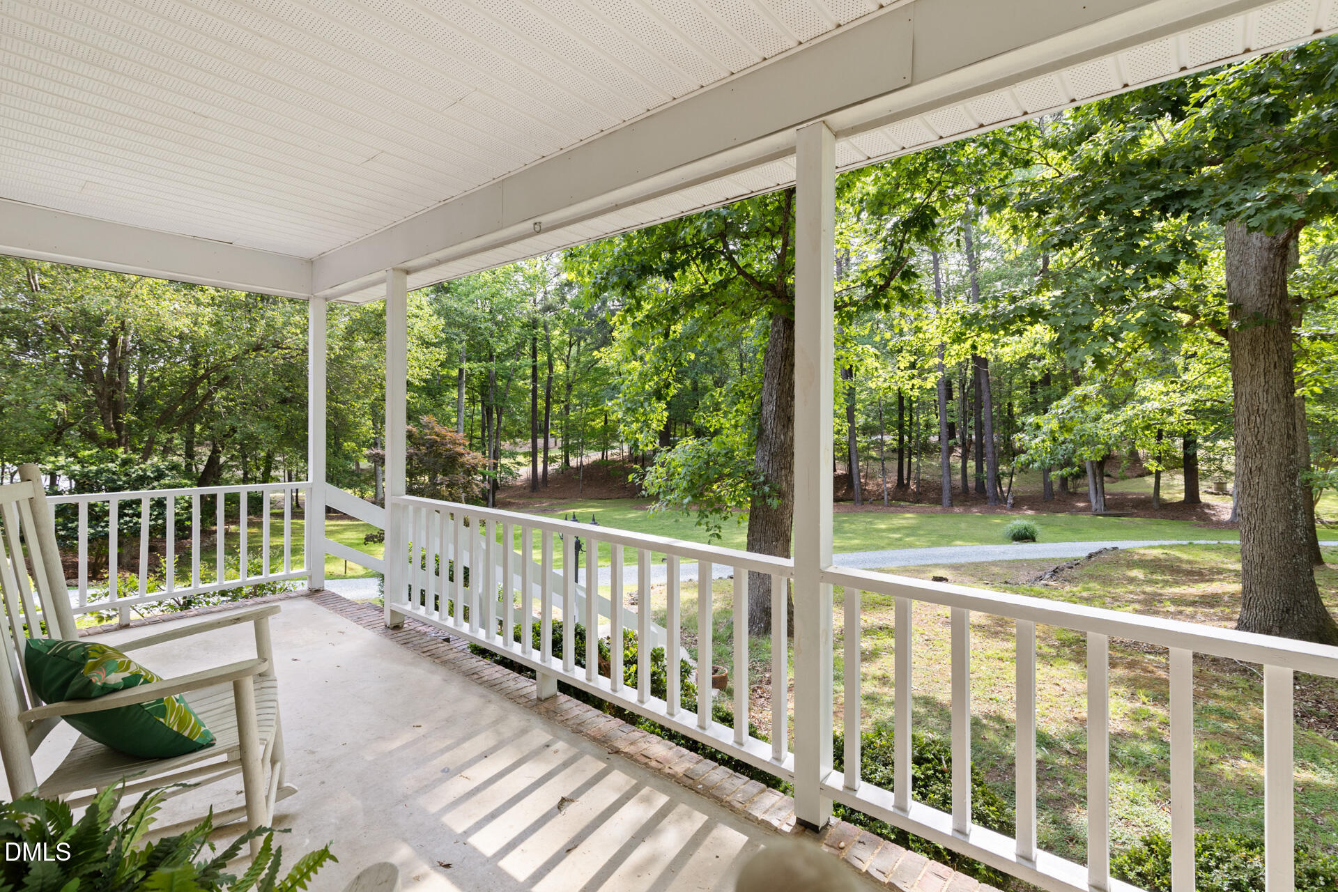 1322 Palmers Grove Church Road Hillsborough, NC 27278 - Photo 3 of 36 a view of a two chair in balcony