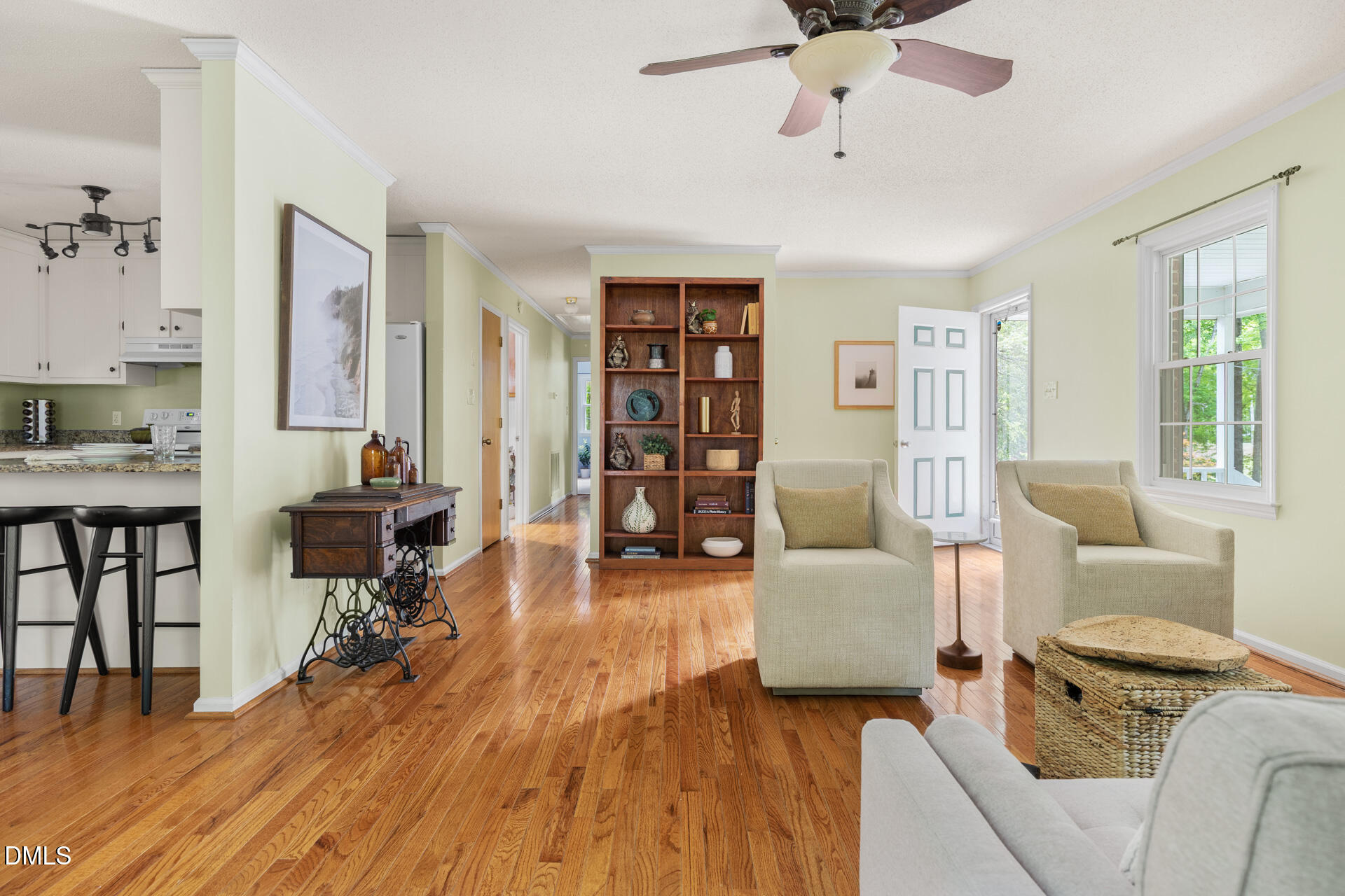 1322 Palmers Grove Church Road Hillsborough, NC 27278 - Photo 5 of 36 a living room with furniture and wooden floor