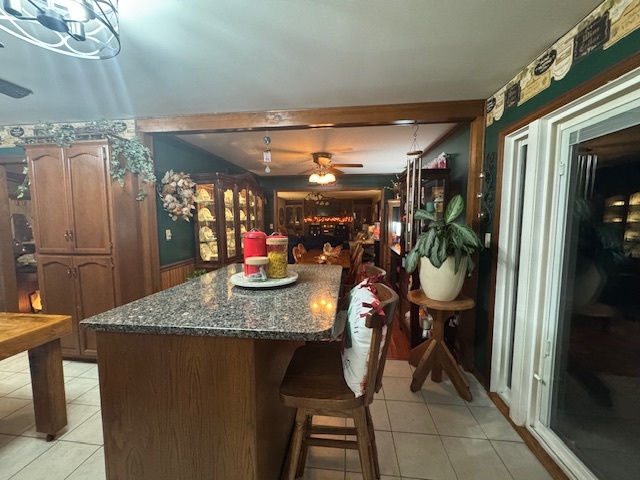 21 Colonial Drive Clinton, IL 61727 - Photo 19 of 40 a view of a dining room with furniture and a chandelier