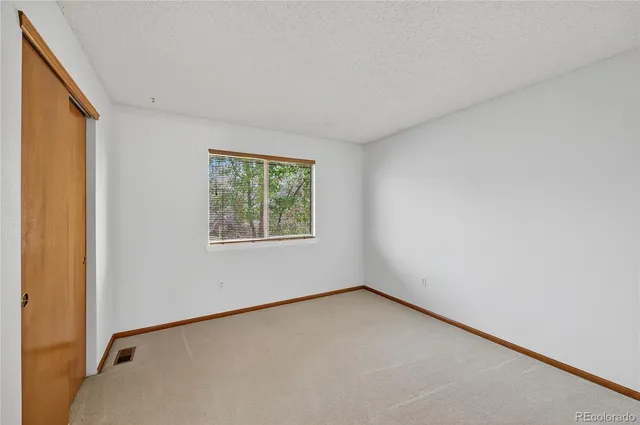 a view of a room with stairs