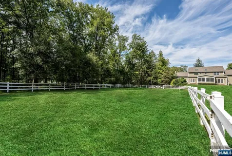 a view of yard with green space
