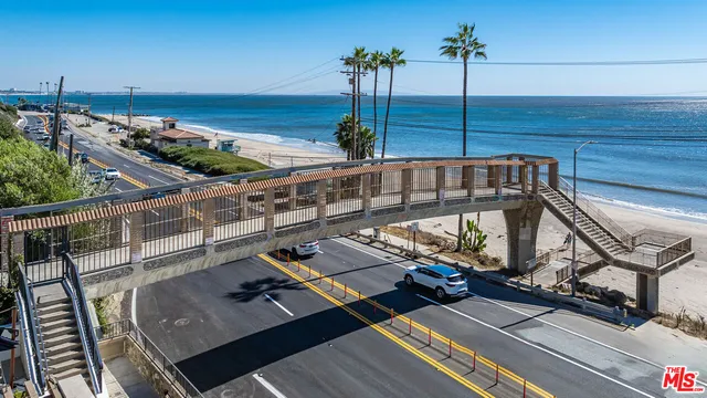 a view of balcony with seating space