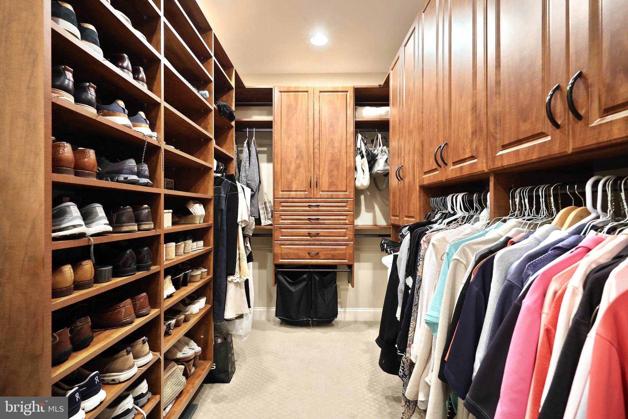 245 Orchard Drive Hanover, PA 17331 - Photo 36 of 78 a view of walk in closet with clothes and shoes
