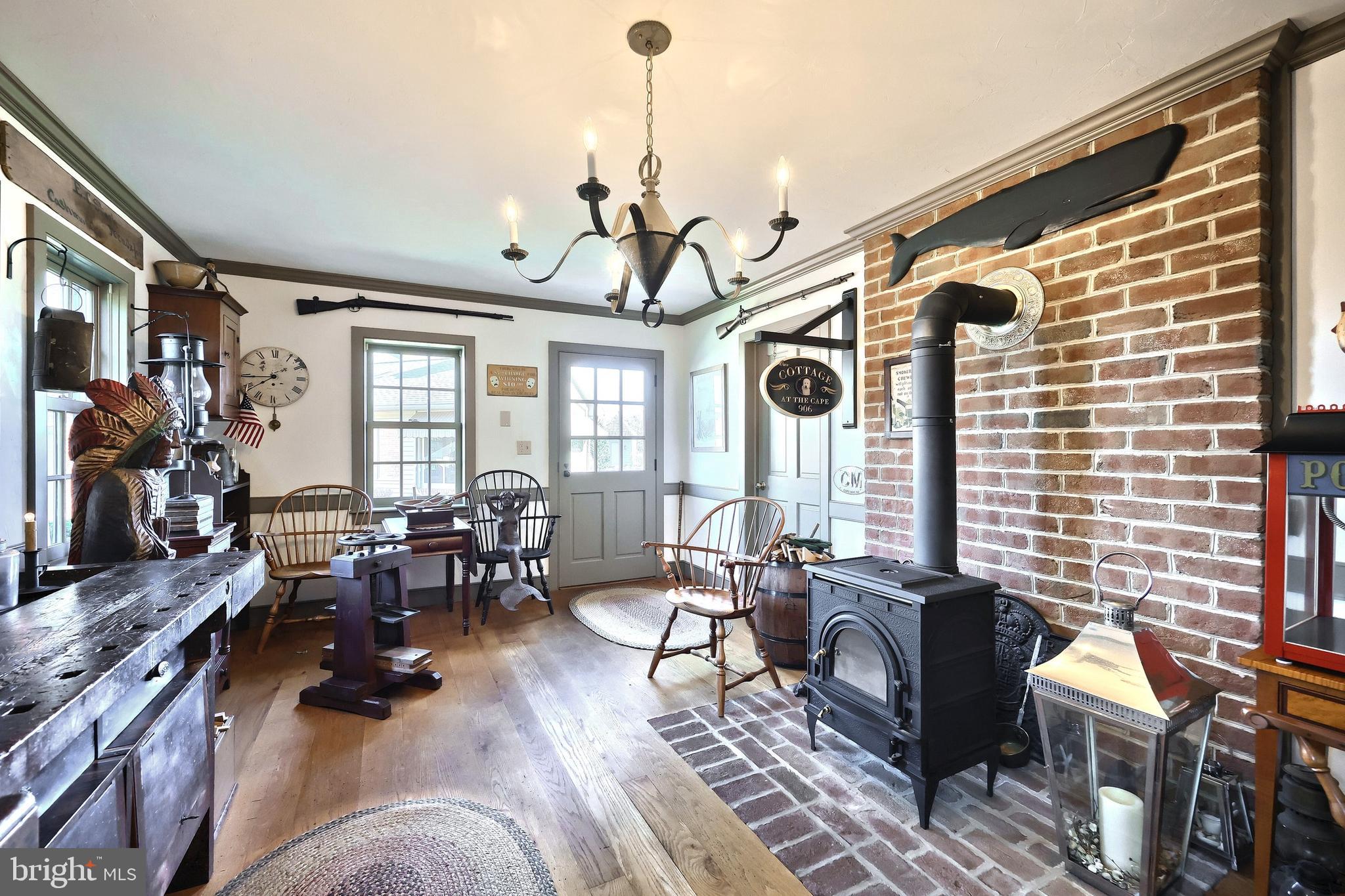 245 Orchard Drive Hanover, PA 17331 - Photo 61 of 78 Wood stove for heating Carriage house shop area.