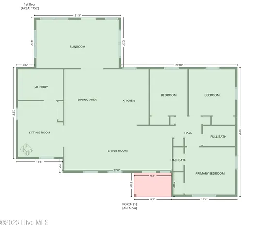 $275,500 | 278 Bear Creek Road, Hubert, NC 28539