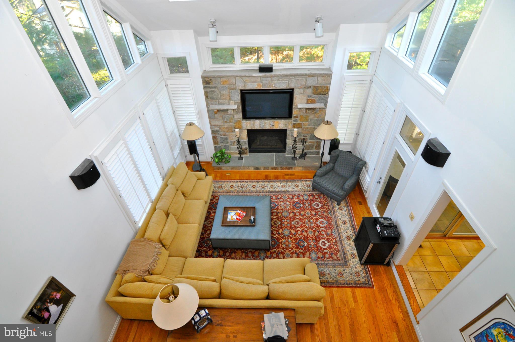 6120 Plainview Road Bethesda, MD 20817 - Photo 22 of 24 Overlooking Family Room from Second Level