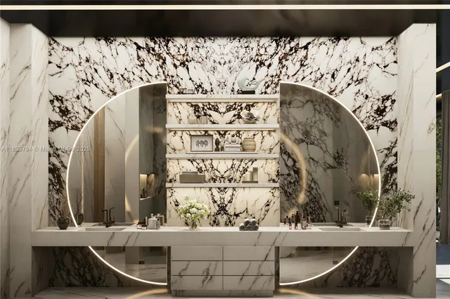 a view of balcony with furniture