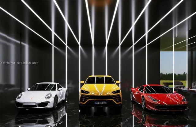 a front view of a house with car parked