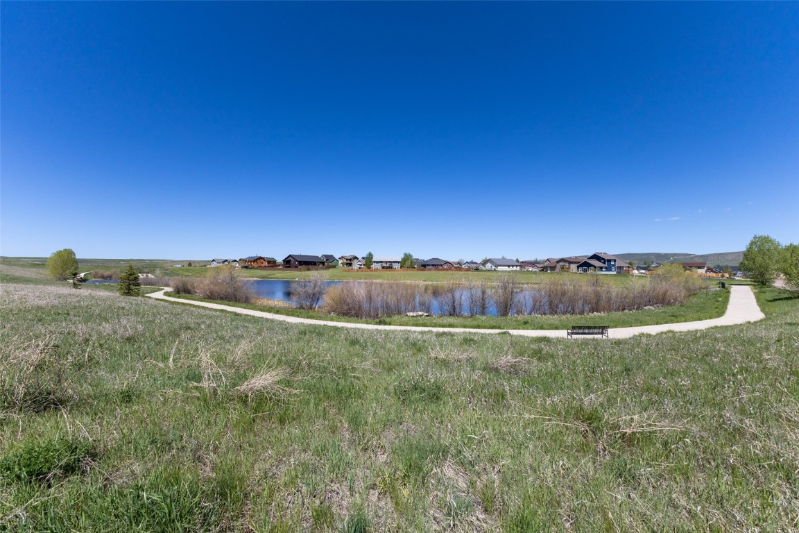 324 Little Bend Road Hayden, CO 81639 - Photo 35 of 35 a view of a lake with houses in the back