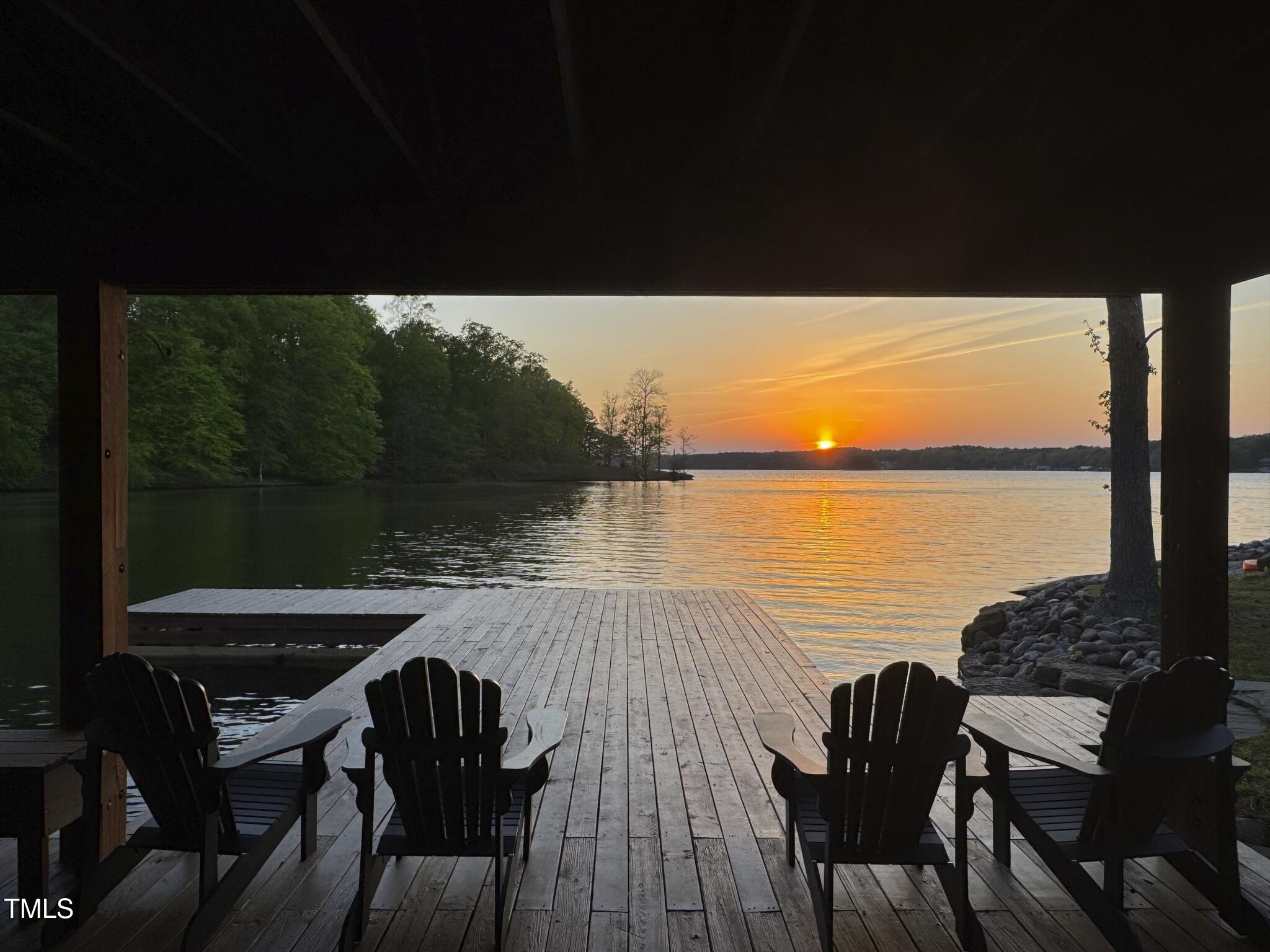 391 Roy Carver Road Semora, NC 27343 - Photo 3 of 40 dock sunset view