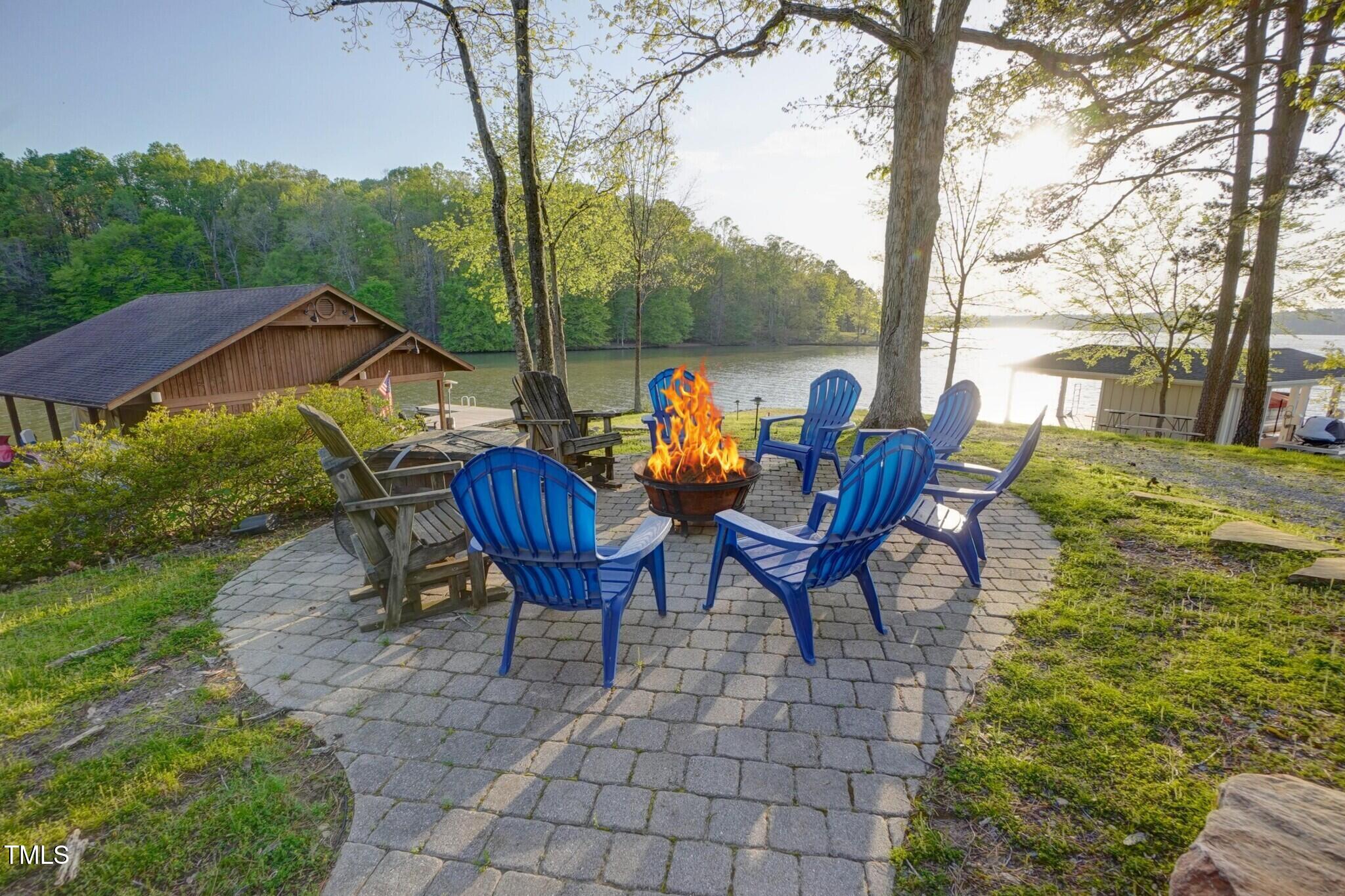391 Roy Carver Road Semora, NC 27343 - Photo 4 of 40 fire pit