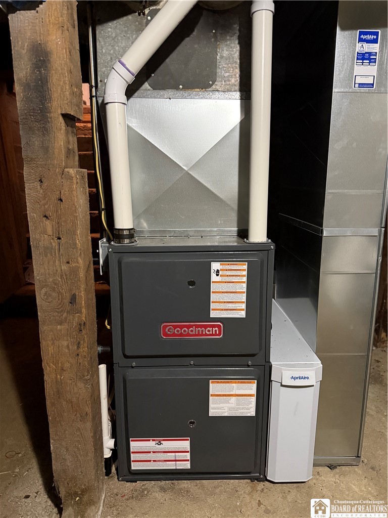 3797 Bard Road Pomfret, NY 14718 - Photo 34 of 40 House Furnace in Basement